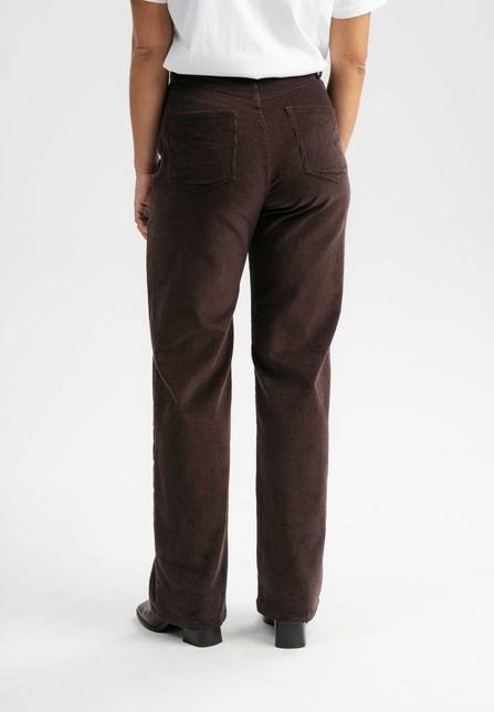 Melawear Cord Hose mit hohem Bund und weitem Bein OORJA Sonderangebote