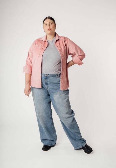 Melawear Cord Overshirt JIYA Super Sparpreis