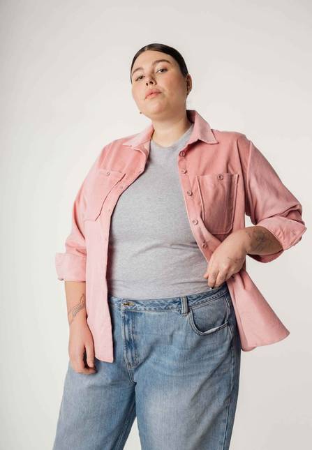Melawear Cord Overshirt JIYA Super Sparpreis