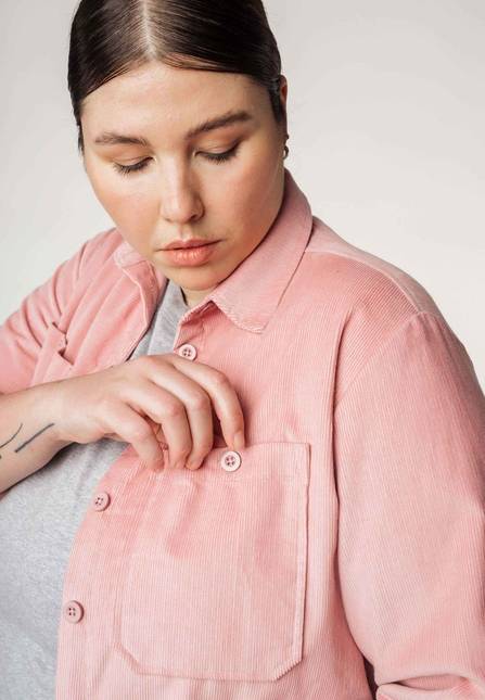 Melawear Cord Overshirt JIYA Super Sparpreis