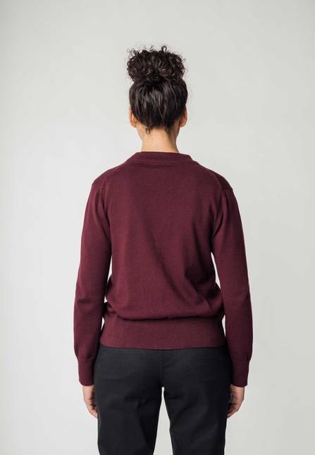 Melawear Damen Basic V-Neck Feinstrick Cardigan SURINA Begrenzte Freigabe