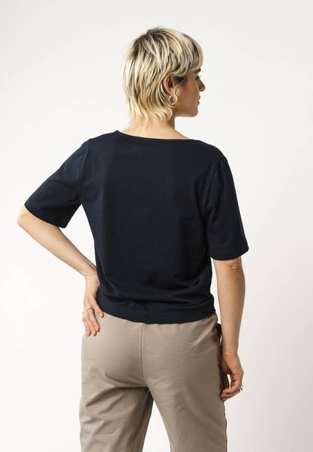 Melawear Damen V-Neck T-Shirt LALI Vierteljährliche Förderung