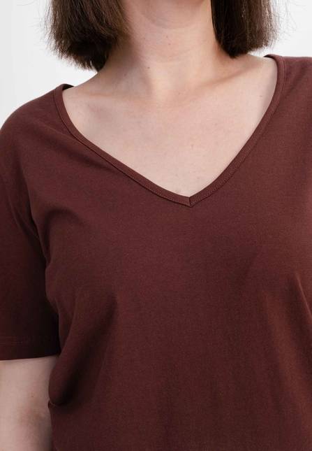 Melawear Damen V-Neck T-Shirt LALI Bis zu 55% Rabatt