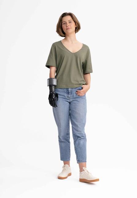 Melawear Damen V-Neck T-Shirt LALI Discount Store für neue Produkte