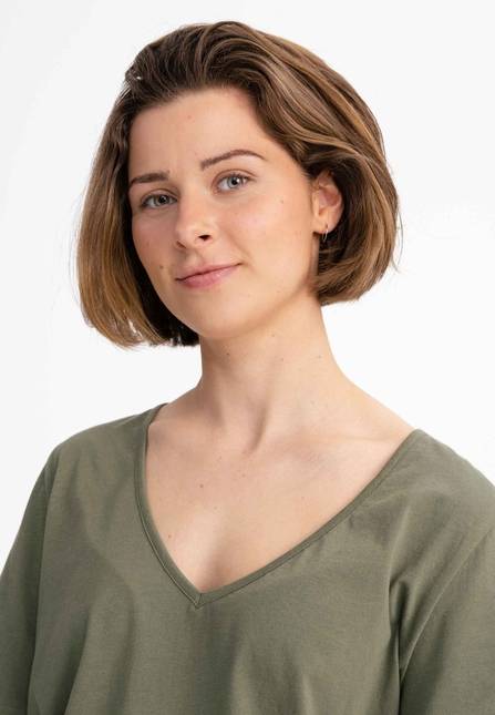 Melawear Damen V-Neck T-Shirt LALI Discount Store für neue Produkte