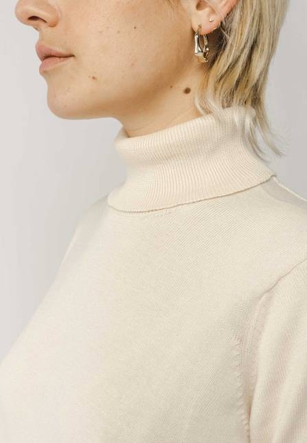 Melawear Feinstrick Rollkragenpullover MAYURA Nur noch ein Tag übrig