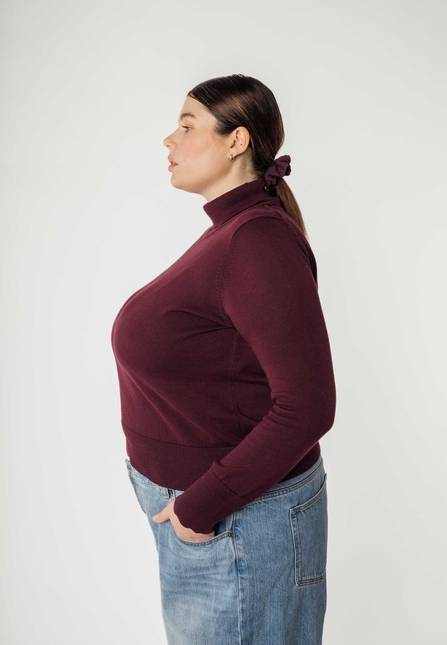 Melawear Feinstrick Rollkragenpullover MAYURA Riesige Rabatte