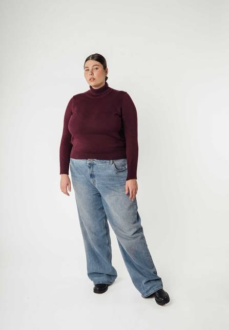 Melawear Feinstrick Rollkragenpullover MAYURA Riesige Rabatte