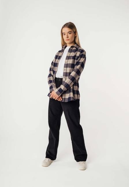 Melawear Flanell Shirt AKHELA 50% Rabatt mit kostenlosem Versand