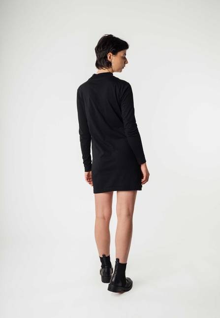 Melawear Mockneck Jerseykleid JANANI Clearance-Verkauf