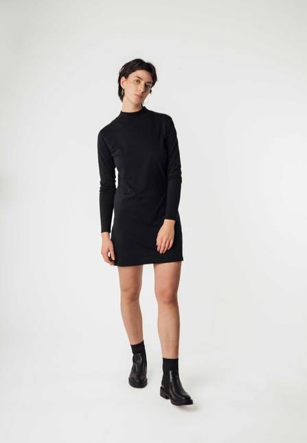 Melawear Mockneck Jerseykleid JANANI Clearance-Verkauf