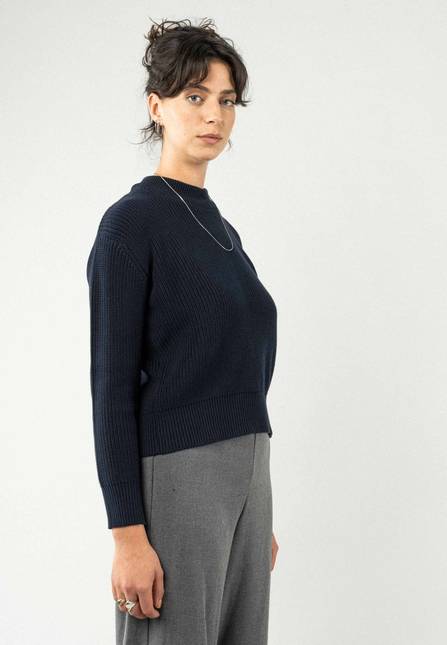 Melawear Rippstrick Pullover MANIKA Begrenzt auf 3 Tage