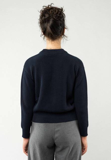 Melawear Rippstrick Pullover MANIKA Begrenzt auf 3 Tage
