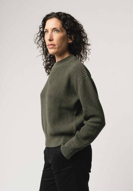 Melawear Rippstrick Pullover MANIKA Speichern exportieren