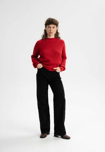 Melawear Rippstrick Pullover MANIKA 50% Rabatt für begrenzte Zeit