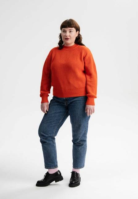 Melawear Rippstrick Pullover MANIKA Rabatte dieses Monats