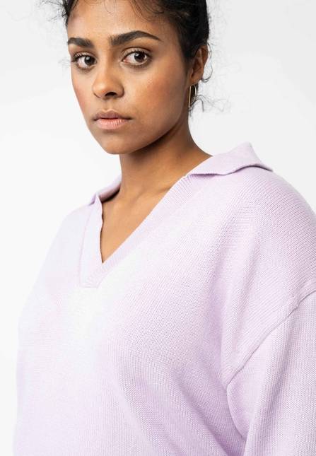 Melawear V-Neck Strickpullover VEDA Sonderangebot