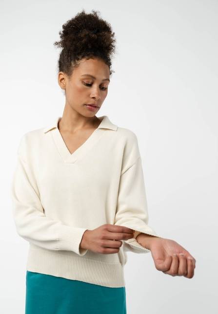 Melawear V-Neck Strickpullover VEDA Rabatt