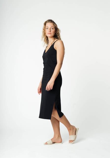 Melawear Damen Midi Trägerkleid SADHANA Valentinstagsangebot