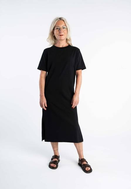 Melawear Langes Jersey Kleid LATIKA Top Angebot