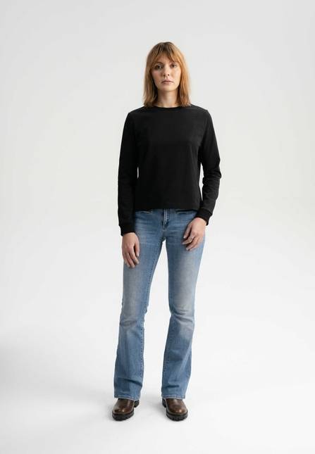 Melawear Langarmshirt schwer AASTHA Große Rabatte
