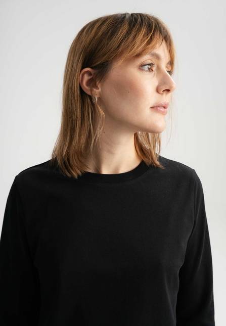 Melawear Langarmshirt schwer AASTHA Große Rabatte