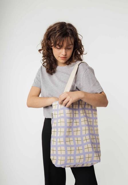 Melawear bedruckte Totebag PUNAM Outlet