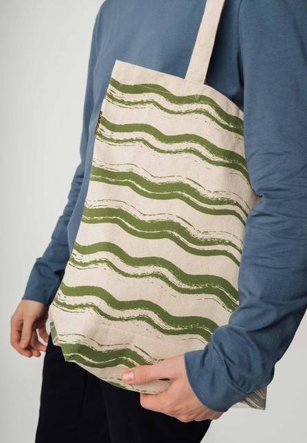 Melawear bedruckte Totebag PUNAM Auslauf