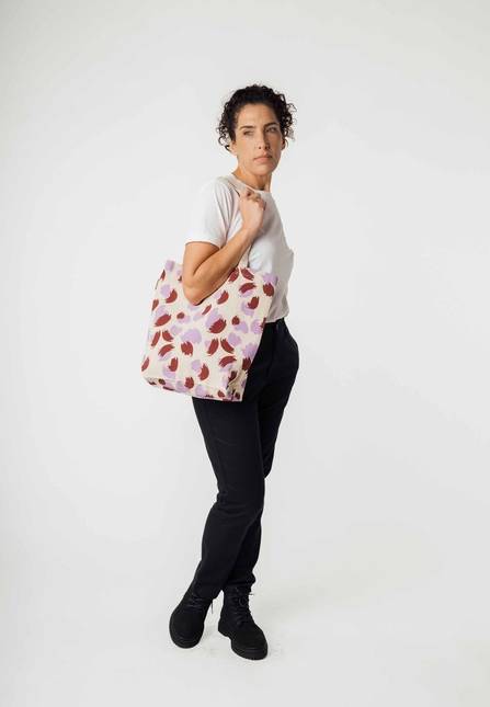 Melawear bedruckte Totebag PUNAM Verkauf