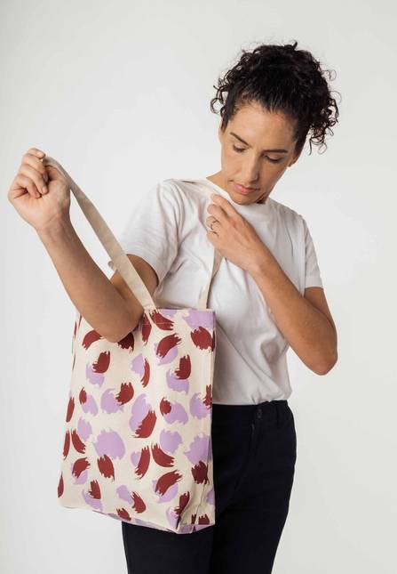 Melawear bedruckte Totebag PUNAM Verkauf