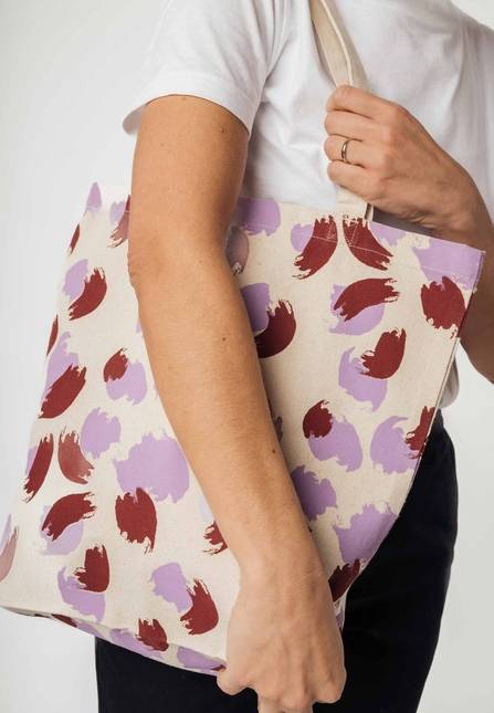 Melawear bedruckte Totebag PUNAM Verkauf