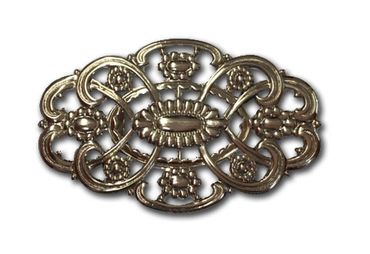Pezzo D'oro Dirndlspangerl oval,altsilber, Schürzenschließe Trachtenschließe Günstig kaufen
