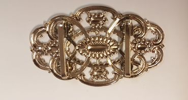 Pezzo D'oro Dirndlspangerl oval,altsilber, Schürzenschließe Trachtenschließe Günstig kaufen