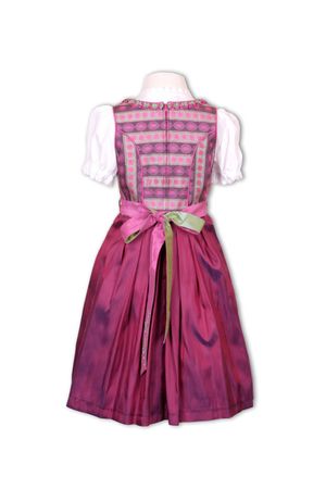 Pezzo D'oro Jugenddirndl Festtagsdirndl, Wiesndirndl, Kirchweihdirndl beere/dunkles pink Exklusive Angebote