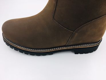 Pezzo D'oro Lederstiefel für die Jagd, Winterstiefel, Reiterstiefel,warm gefüttert,Leder,braun,Damen und Herren Sonderangebote