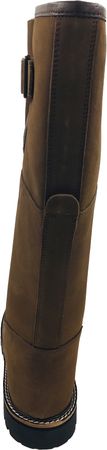 Pezzo D'oro Lederstiefel für die Jagd, Winterstiefel, Reiterstiefel,warm gefüttert,Leder,braun,Damen und Herren Sonderangebote
