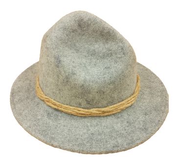Pezzo D'oro Trachtenhut grau-meliert mit Gletscherbrille im Angebot