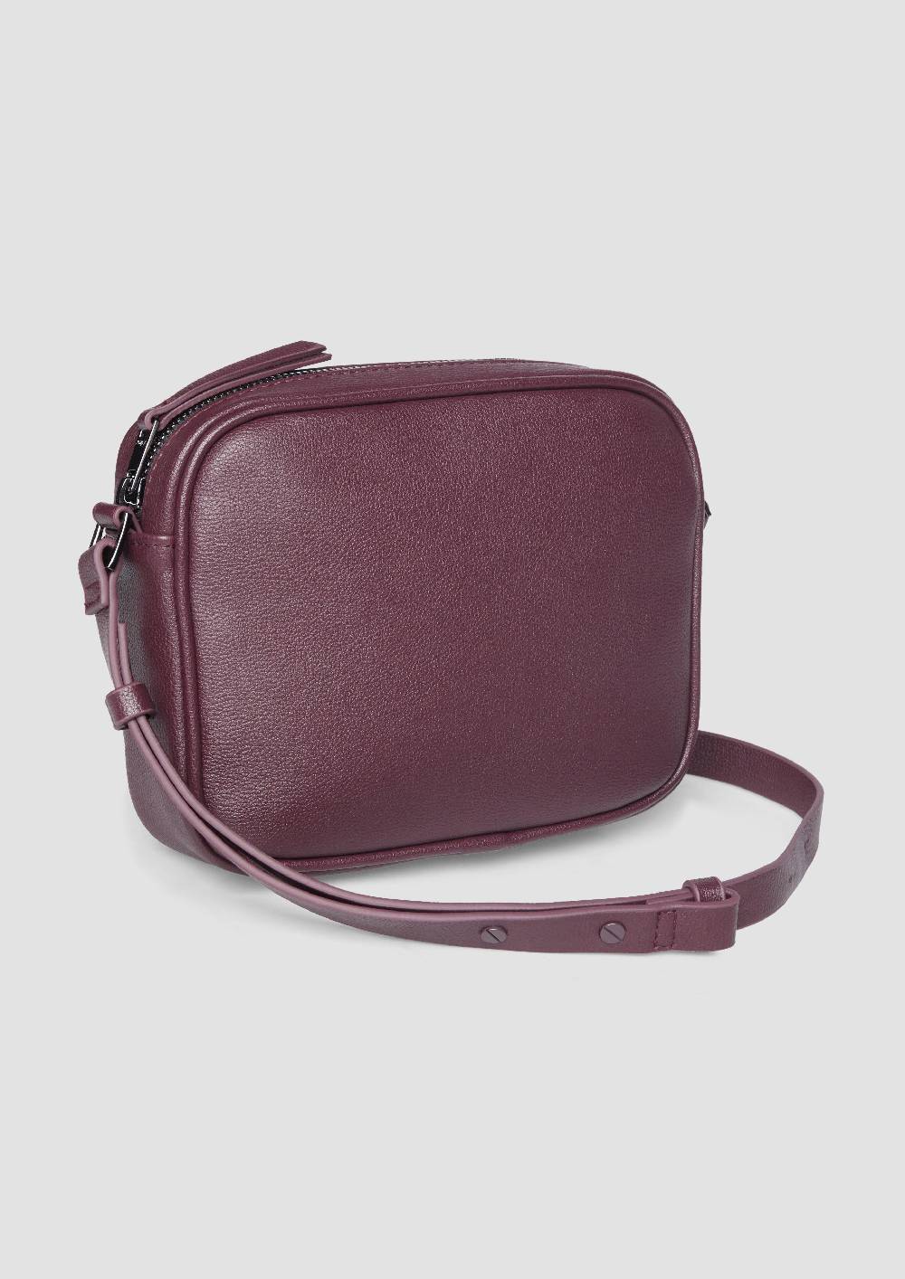 s.Oliver Große Camera-Bag in Leder-Optik Kostenloser Versand international
