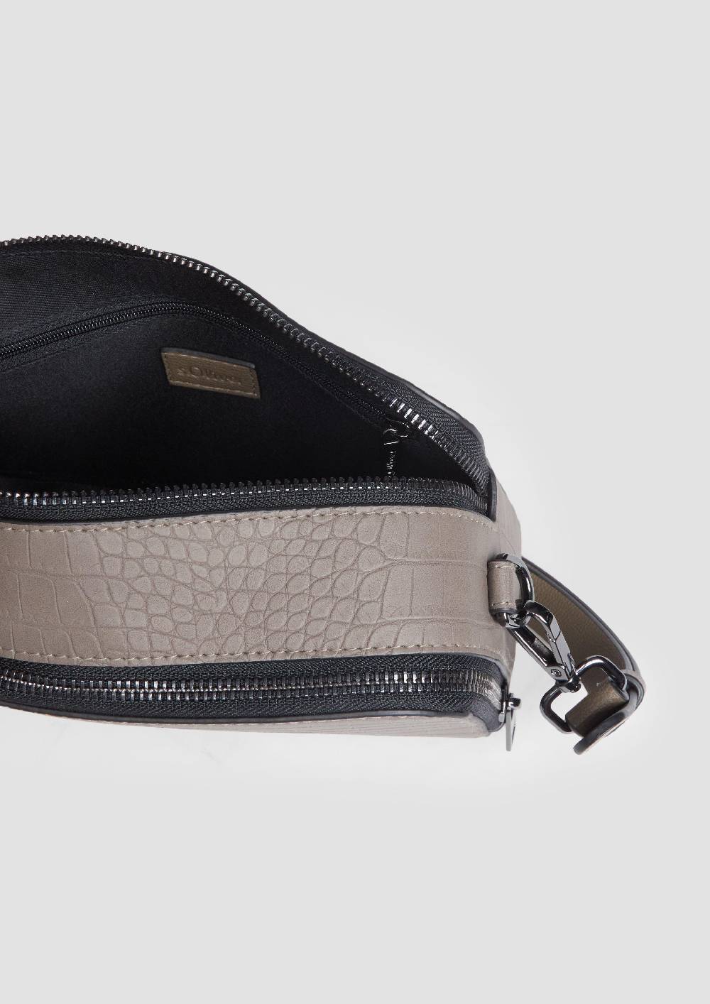 s.Oliver City-Bag in Krokodilleder-Optik zollfrei