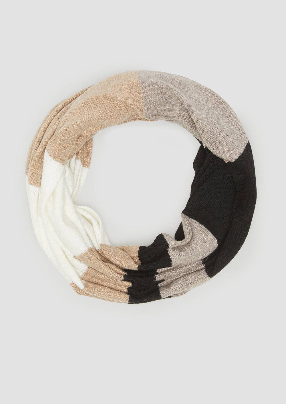 s.Oliver Wärmender Loop-Schal aus Strick Kostenloser Versand