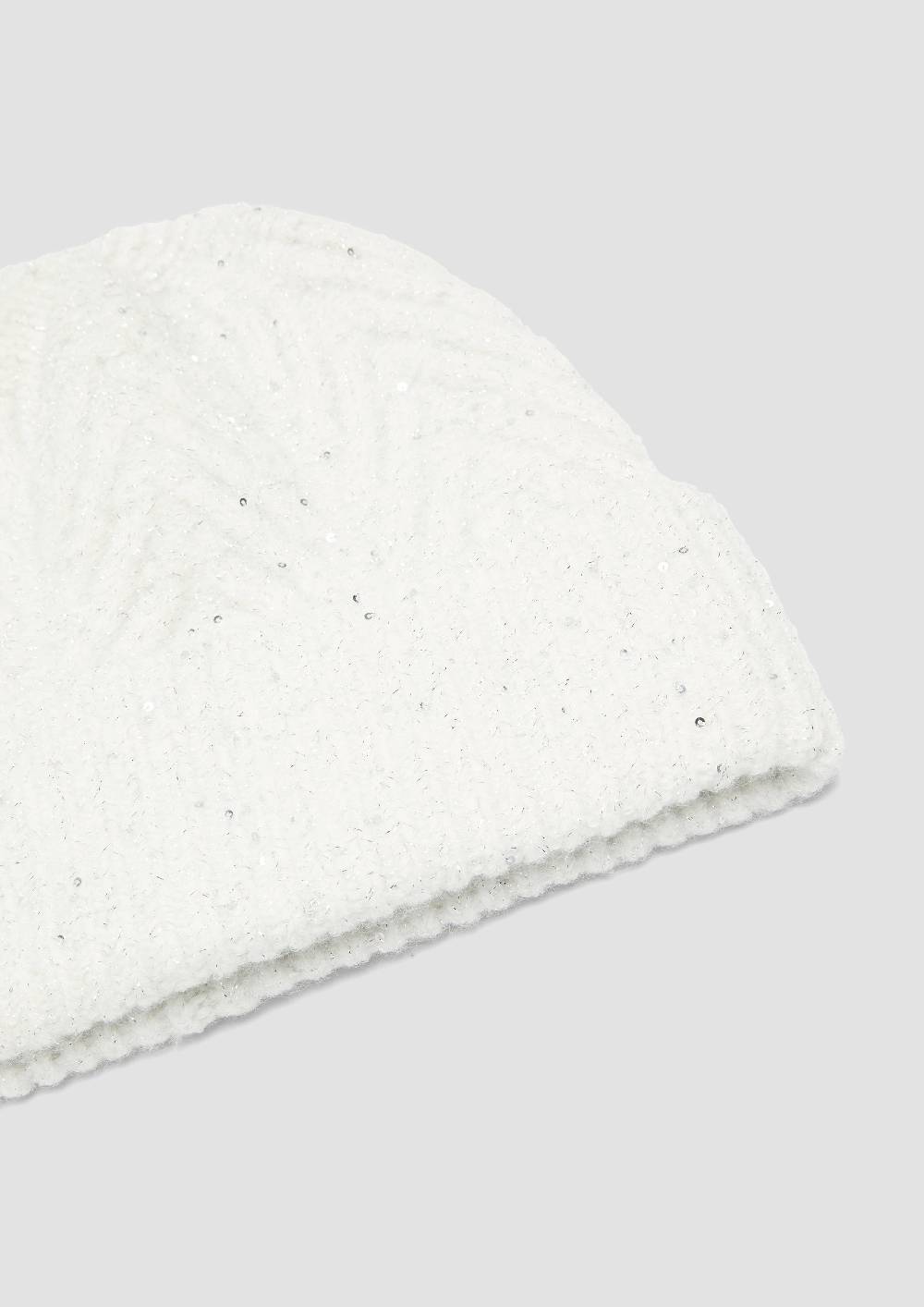 s.Oliver Strickmütze mit Glitzergarn Günstig kaufen
