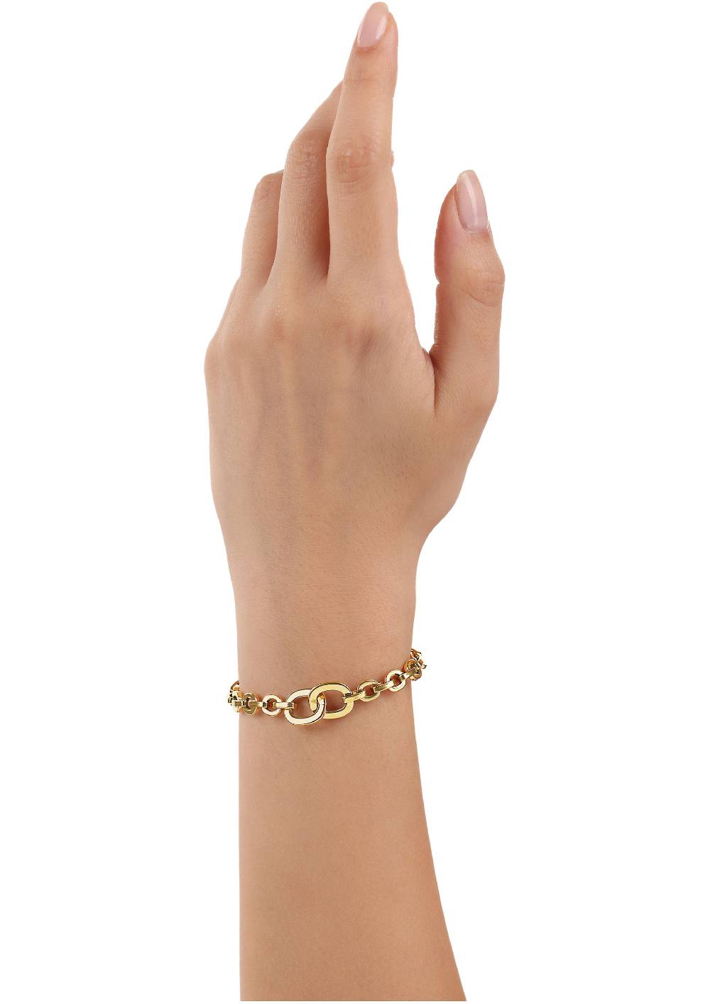 s.Oliver Statement-Armkette aus Edelstahl Begrenztes Angebot