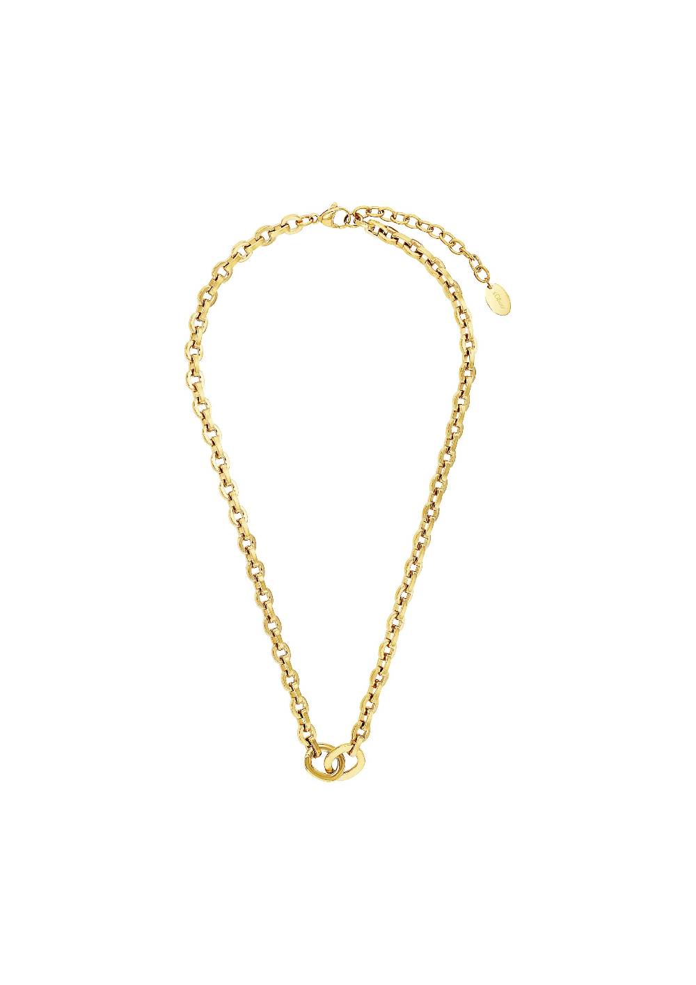 s.Oliver Chunky Halskette aus Edelstahl Online Shopping