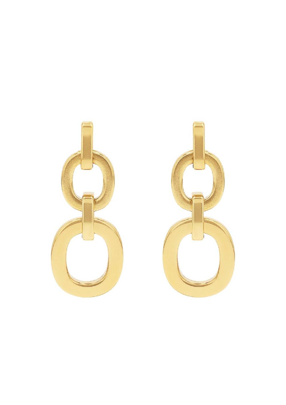 s.Oliver Statement-Ohrstecker aus Edelstahl Black Friday