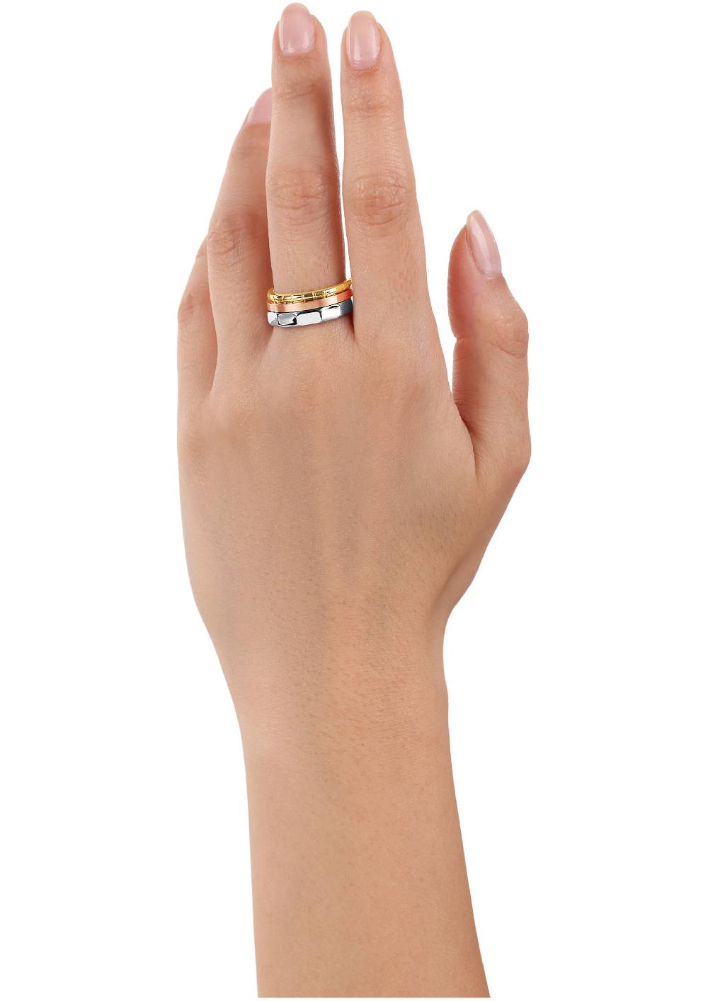 s.Oliver Steck-Ringe aus Edelstahl Online Outlet
