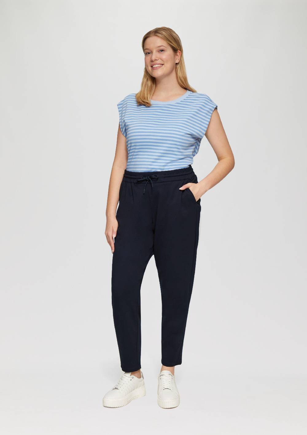 s.Oliver Interlock-Jogg Pants mit Gummizug Neueste Stile