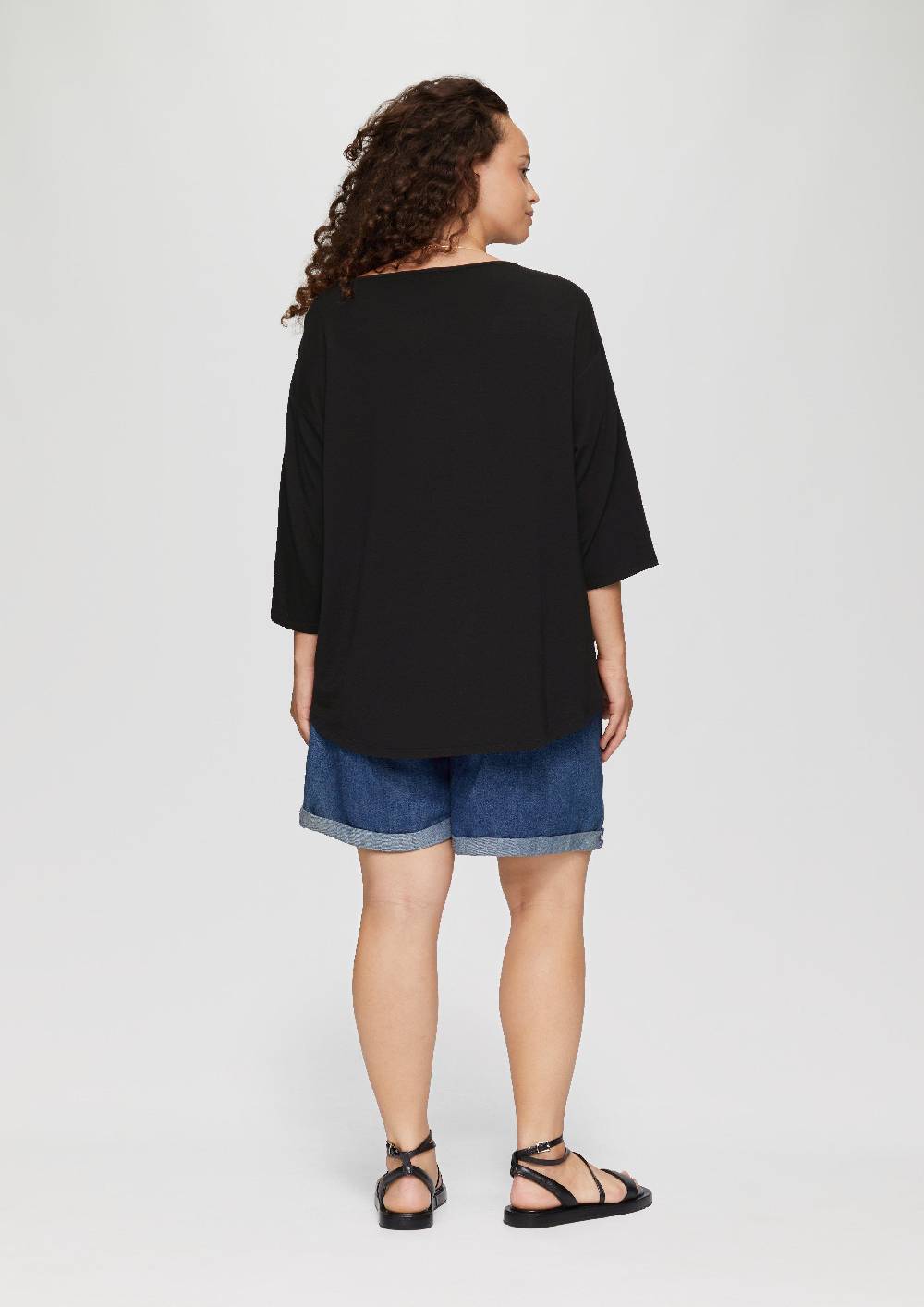 s.Oliver Shirt im Fabricmix und Loose Fit Sonderangebot der Fabrik