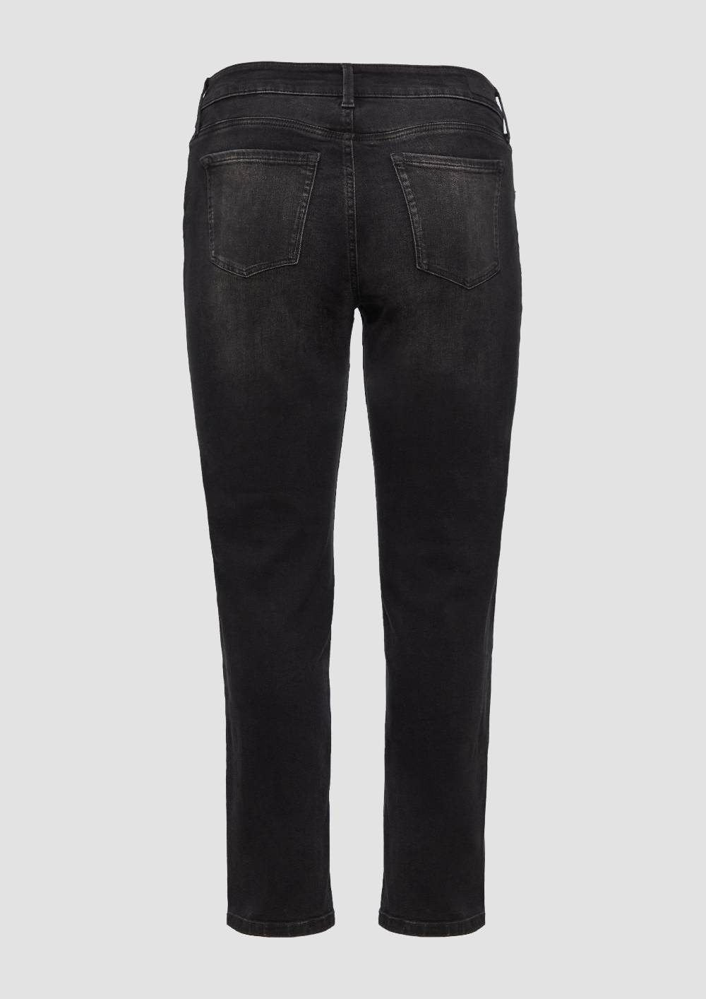 s.Oliver Jeans / Curvy Fit / Mid Rise / Semi Wide Leg Black Friday Preise