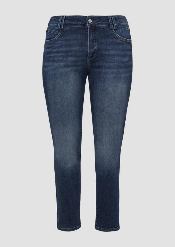 s.Oliver Jeans / Curvy Fit / Mid Rise / Semi Wide Leg Im Verkauf
