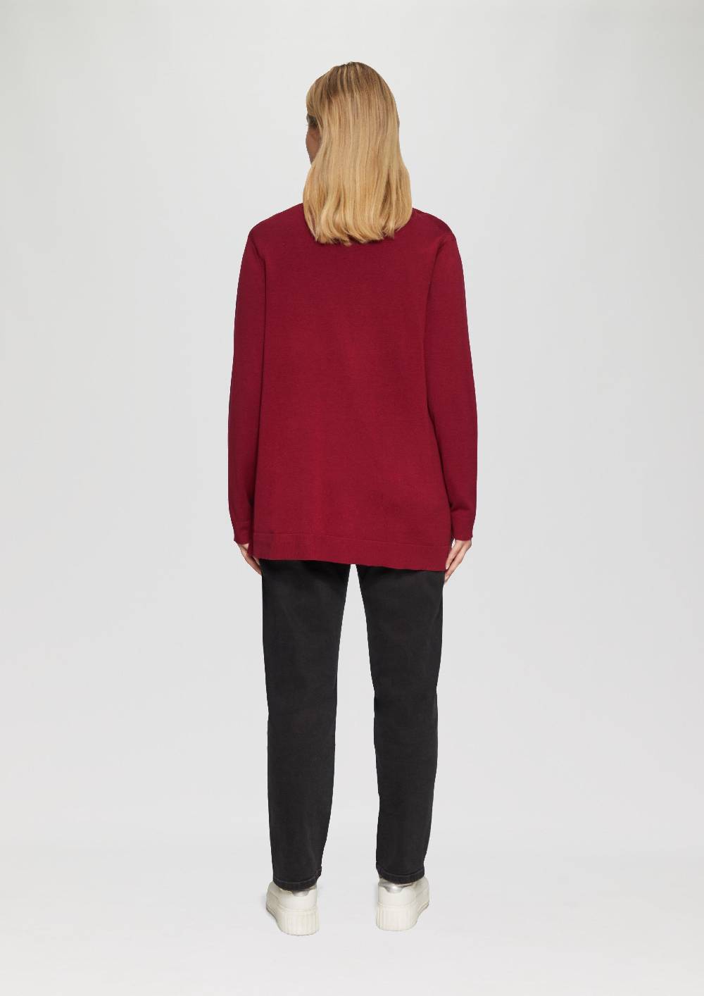 s.Oliver Cardigan aus Viskose-Baumwollmix Fabrikverkauf